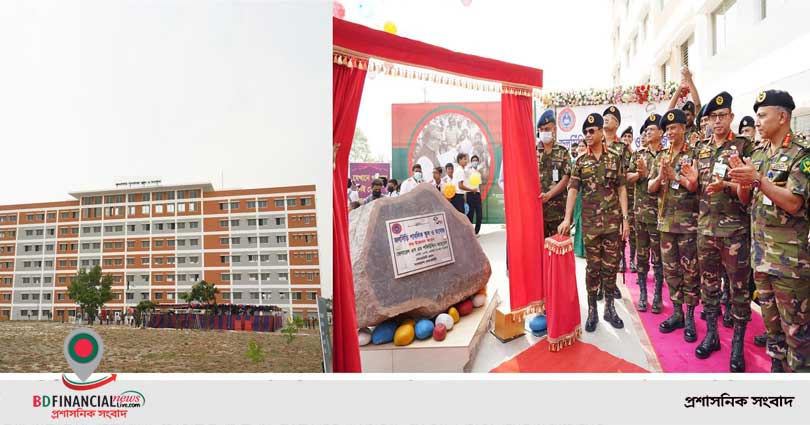 শহীদ ক্যাপ্টেন শেখ কামাল এর আবক্ষ ভাস্কর্য ও জলসিঁড়ি পাবলিক স্কুল ও কলেজ উদ্বোধন