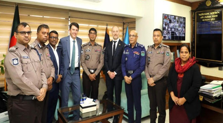 এটিইউ প্রধানের সঙ্গে এফবিআই প্রতিনিধিদলের সৌজন্য সাক্ষাৎ