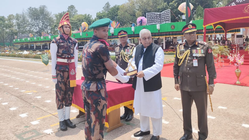 বিজিবির ৯৯তম রিক্রুট ব্যাচের প্রশিক্ষণ সমাপনী কুচকাওয়াজ অনুষ্ঠিত