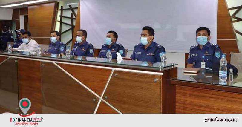 টিআরসি পদে নিয়োগ পরীক্ষার ব্রিফিং প্যারেড অনুষ্ঠিত