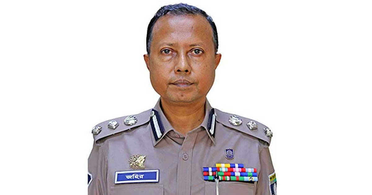অতিরিক্ত ডিআইজি জহির পুলিশ হেডকোয়ার্টার্সে সংযুক্ত