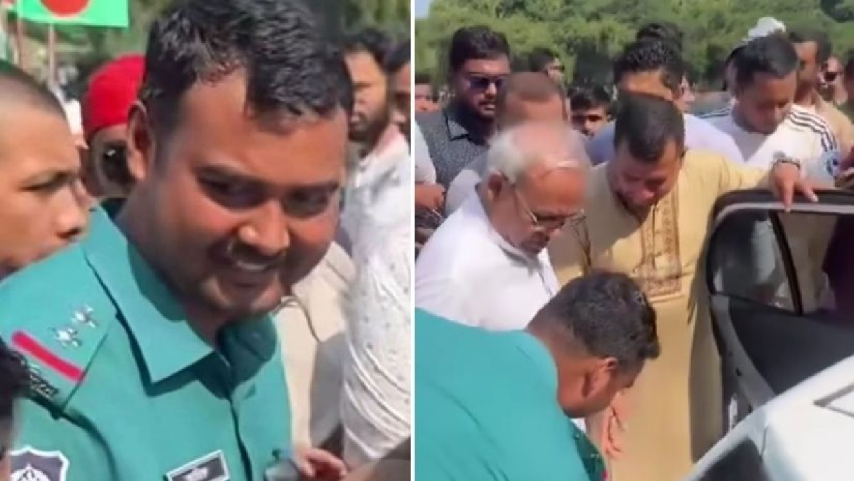 রিজভীর পা ছুঁয়ে সালাম করা সেই পুলিশ সার্জেন্ট ক্লোজড