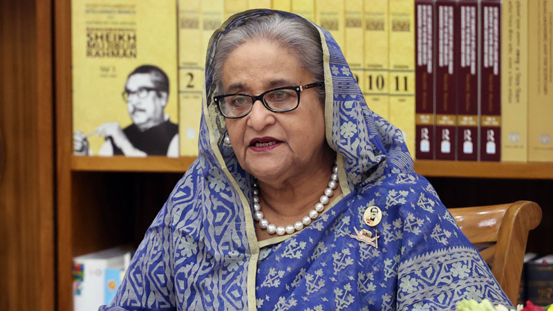 সংবাদ সম্মেলনে প্রধানমন্ত্রী ‘রিজার্ভ নিয়ে দুশ্চিন্তার কোনো কারণ নেই’