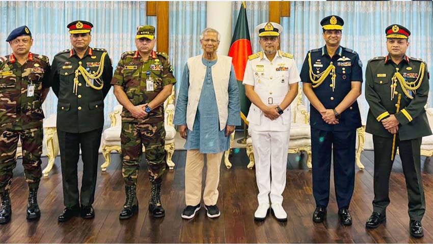 সশস্ত্র বাহিনী বিভাগের দায়িত্ব নিলেন কামরুল হাসান
