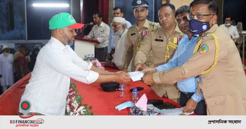 মহান স্বাধীনতা ও জাতীয় দিবসে শহীদ মুক্তিযোদ্ধা পরিবার ও বীর মুক্তিযোদ্ধাদের সংবর্ধনা