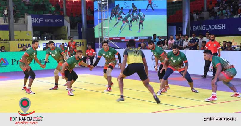 গ্রুপ চ্যাম্পিয়ন হয়েই বঙ্গবন্ধু কাবাডির সেমিতে বাংলাদেশ