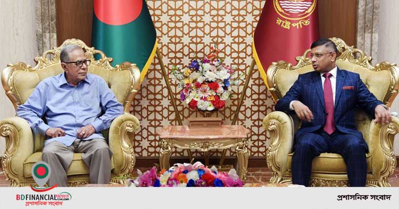 রাষ্ট্রপতির সাথে লিবিয়ায় নবনিযুক্ত রাষ্ট্রদূতের সাক্ষাৎ