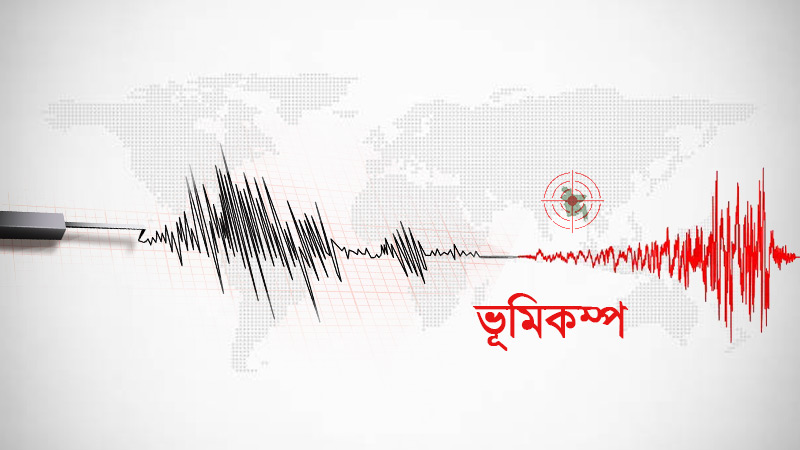 রাজধানীসহ বিভিন্ন স্থানে ভূমিকম্প অনুভূত