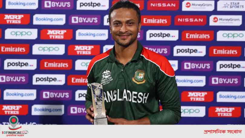 যে রেকর্ডে সবাইকে ছাড়িয়ে সাকিব