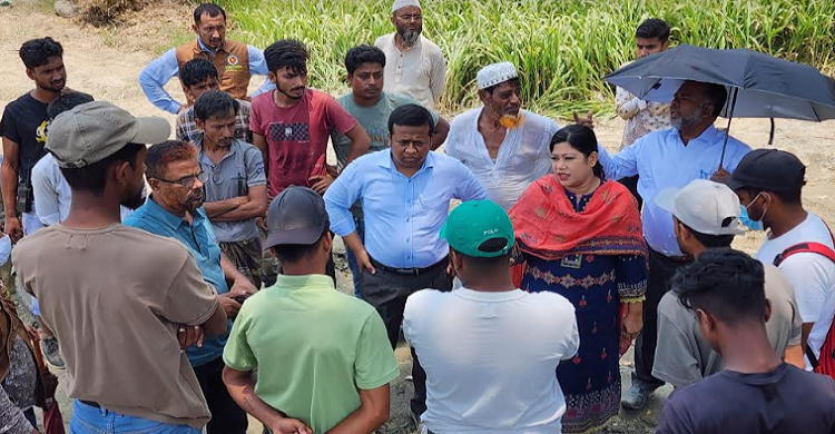 কেরানীগঞ্জে মাটি চুরির দায়ে ৭ জনকে অর্থদণ্ড
