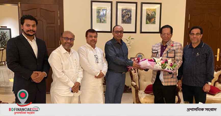 বসুন্ধরা গ্রুপের চেয়ারম্যানের সঙ্গে কেপিসি গ্রুপের চেয়ারম্যানের সৌজন্য সাক্ষাৎ