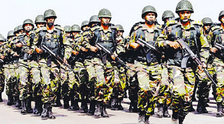 সেনা শাসন না, গণতন্ত্রের পক্ষে সশস্ত্র বাহিনী