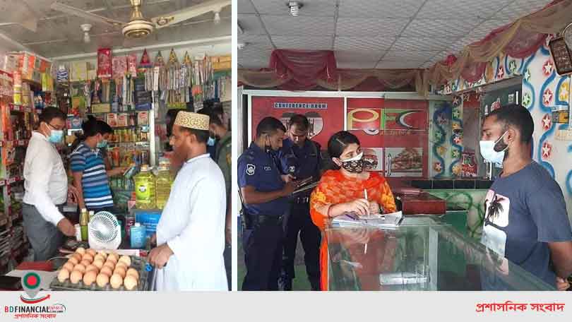 মুন্সীগঞ্জে শহর ও উপজেলায় একযোগে ভ্রাম্যমাণ আদালত পরিচালনা