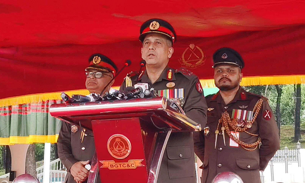 দেশের অখণ্ডতা রক্ষায় নবীন সৈনিকেরা প্রয়োজনে জীবন দেবে : বিজিবি ডিজি