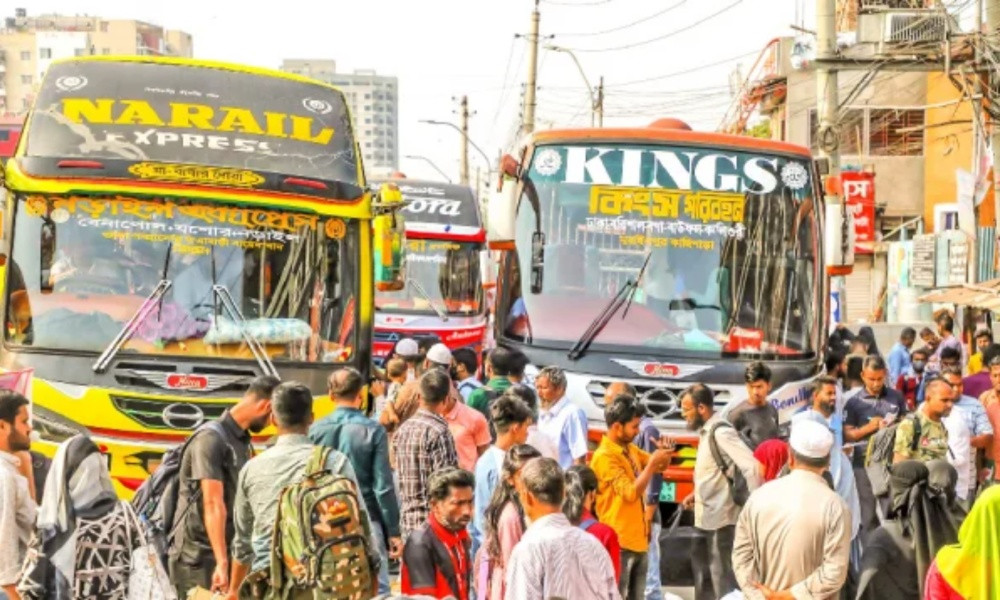 নির্বাচনকালীন সময়ে দূরপাল্লার বাস চলাচলে কোনো নিষেধাজ্ঞা নেই