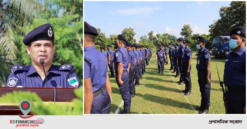 চুয়াডাঙ্গা জেলা পুলিশের সাপ্তাহিক মাস্টার প্যারেড অনুষ্ঠিত