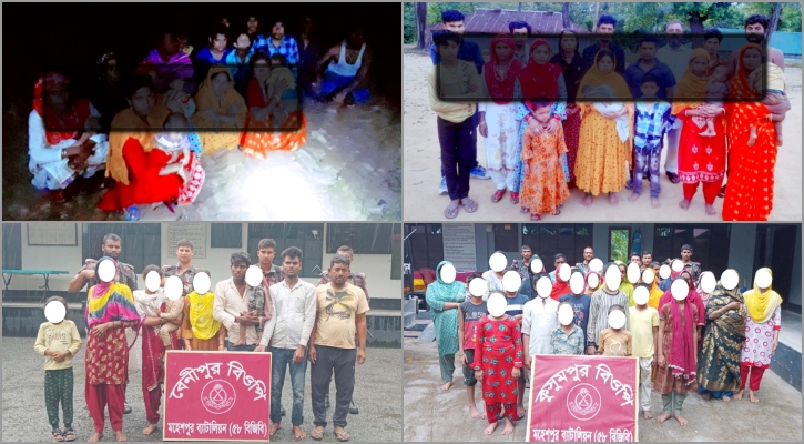 সীমান্ত গেট খুলে ৫৪ জনকে বাংলাদেশে পুশ ইন করল বিএসএফ