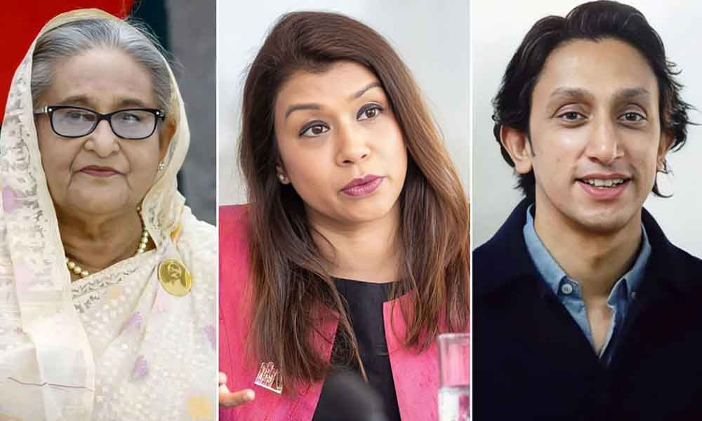 শেখ হাসিনার সঙ্গে রেহানার তিন সন্তানের কারাদণ্ড