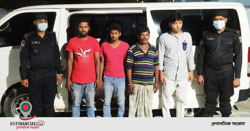 খিলগাঁওয়ে অটোরিকশা চোর চক্রের ৪ সদস্য আটক