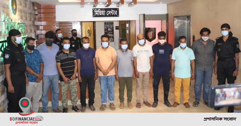 আশুলিয়া থেকে চেতনা মাল্টিপারপাসের সহ-সভাপতি সম্পাদকসহ ১০ জনকে গ্রেফতার করেছে র্যাব-৪