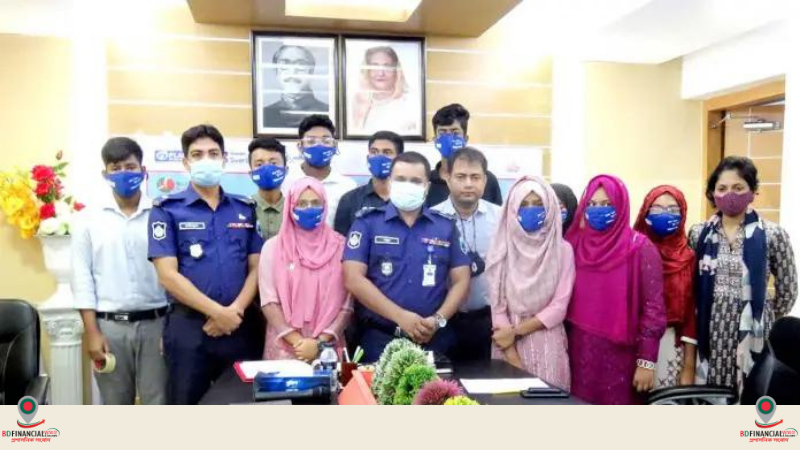 জয়পুরহাটে ১ ঘন্টার পুলিশ সুপারের দায়িত্ব নিলেন ৮ম শ্রেণীর ছাত্রী
