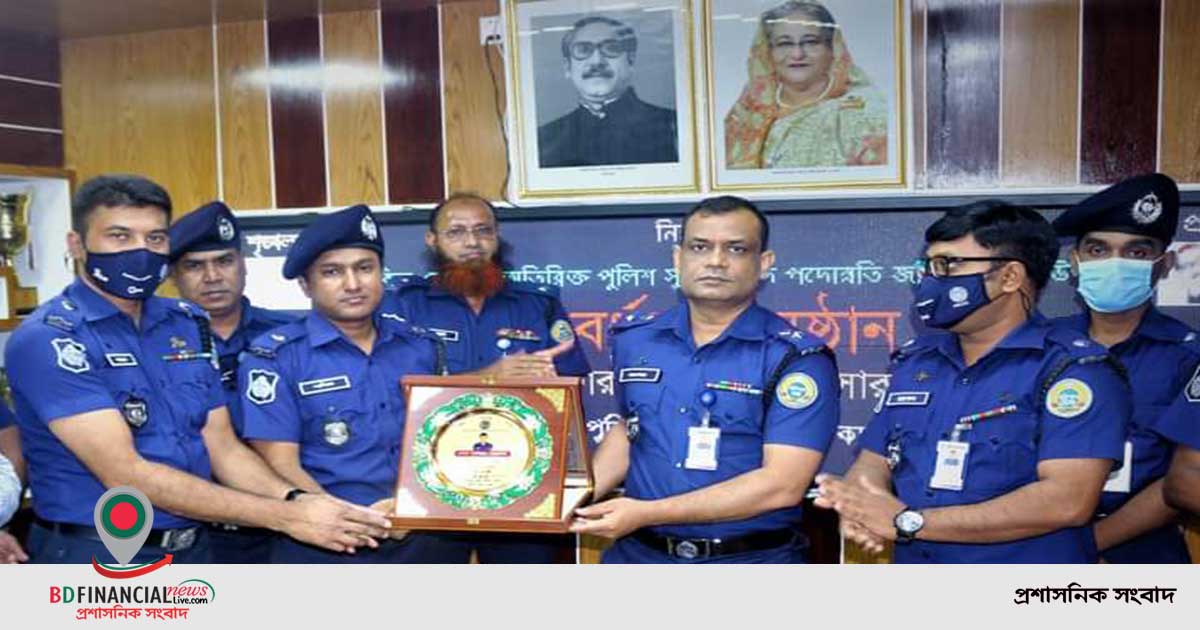 ভোলা জেলা পুলিশের বদলী জনিত বিদায় সংবর্ধনা আয়োজন