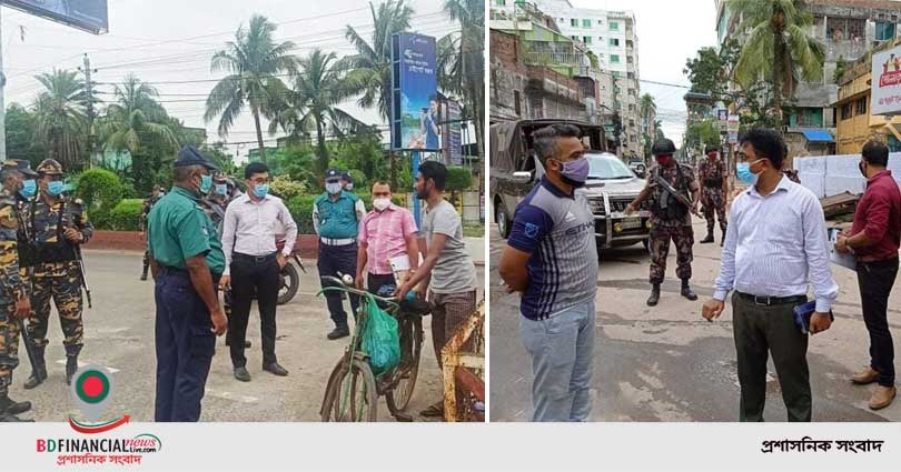 খুলনা মহানগরীতে ২৯ মামলায় ৩৩ জনের ২৩ হাজার ১০০ টাকা জরিমানা