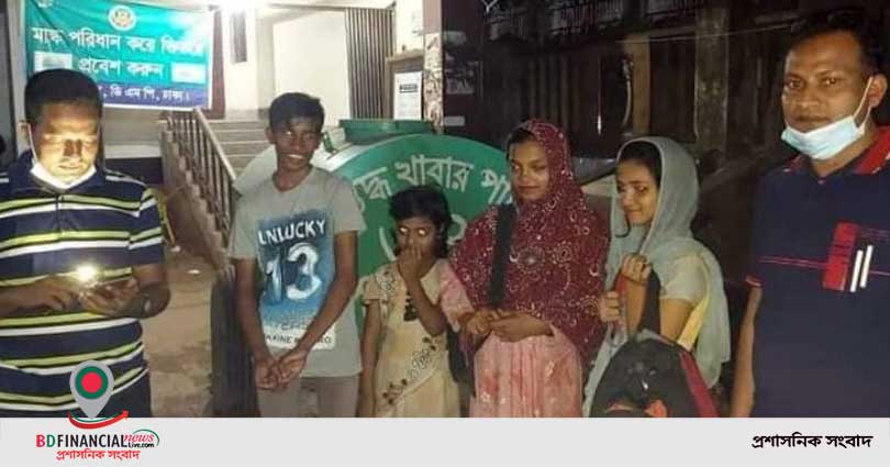 নিখোঁজ ৩ ছাত্রীকে মুগদা থেকে উদ্ধার করেছে পুলিশ