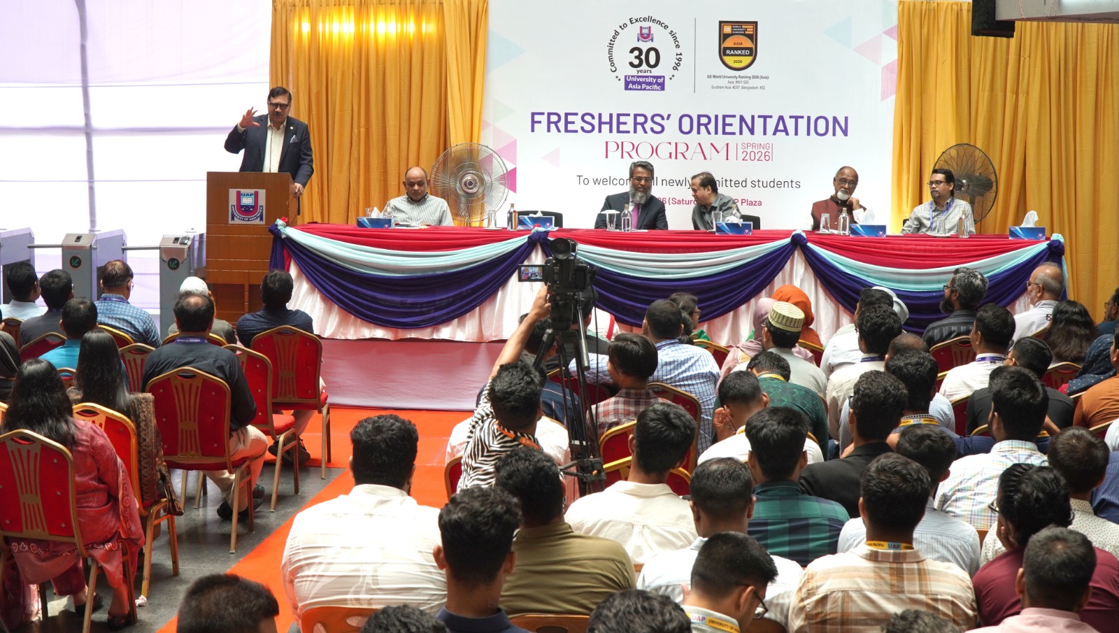 ইউএপিতে স্প্রিং-২০২৬ শিক্ষার্থীদের নবীনবরণ