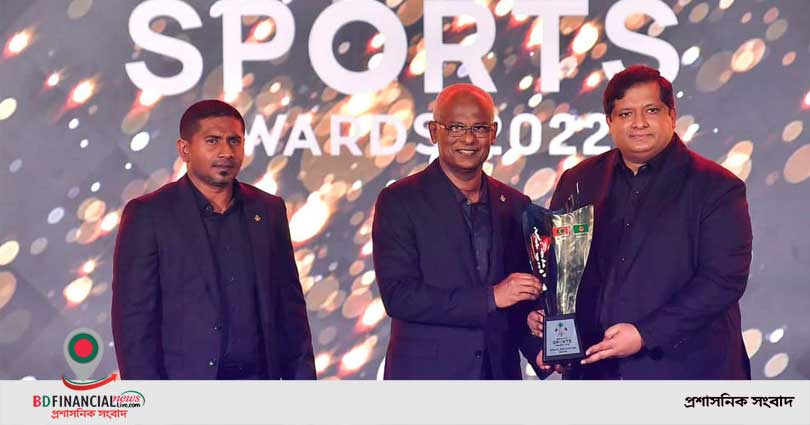 মালদ্বীপ স্পোর্টস অ্যাওয়ার্ডে ভূষিত বাংলাদেশের যুব ও ক্রীড়া প্রতিমন্ত্রী