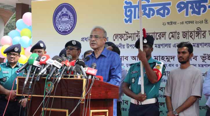 জনসম্পৃক্ততায় ট্রাফিক ব্যবস্থার উন্নয়ন সম্ভব: স্বরাষ্ট্র উপদেষ্টা