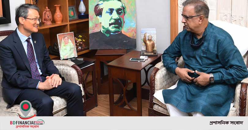 সংস্কৃতি প্রতিমন্ত্রীর সঙ্গে দক্ষিণ কোরিয়ার রাষ্ট্রদূতের সাক্ষাৎ