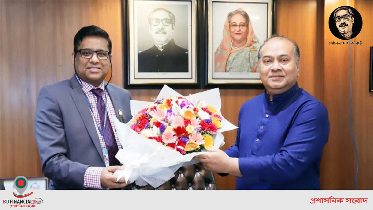বিএসইসি চেয়ারম্যানের সঙ্গে সাক্ষাৎ করেছেন ডিএসই’র নতুন ব্যবস্থাপনা পরিচালক
