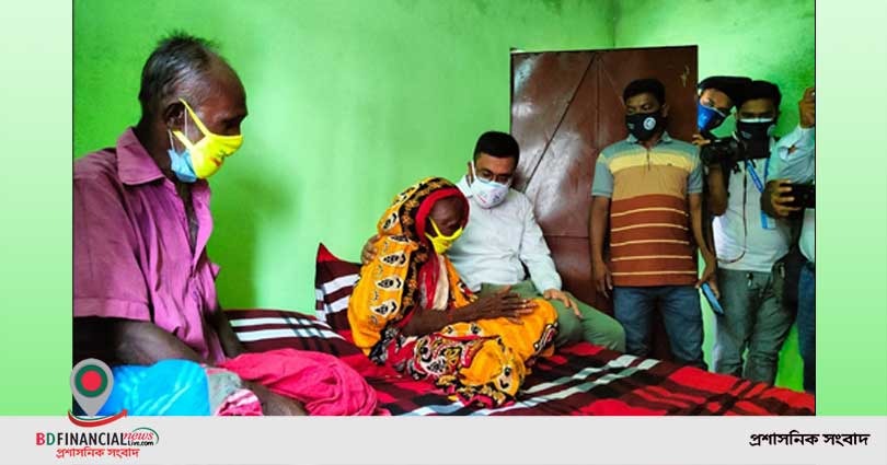 সহায়তা পেয়ে এখন ভালো আছেন শরীয়তপুরের গোলাপী বেগম