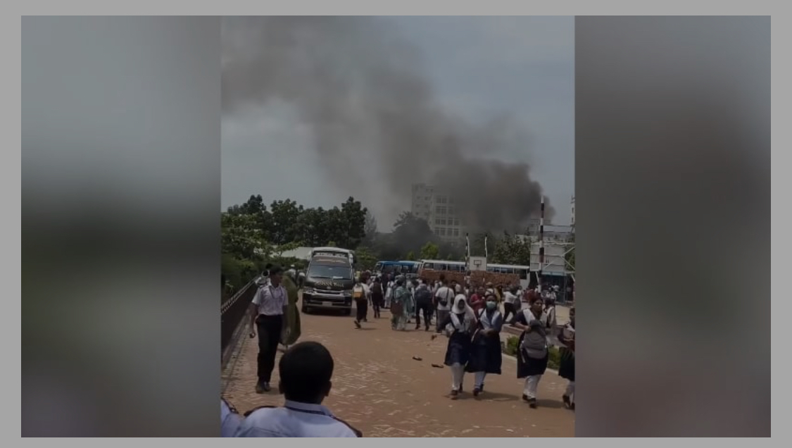 উত্তরায় বিমান বিধ্বস্তে নিহত ১৯, জানালো ফায়ার সার্ভিস