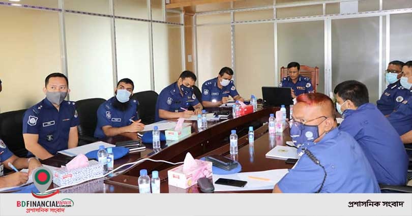 ইন্ডাস্ট্রিয়াল পুলিশের বিশেষ আইন-শৃঙ্খলা সভা অনুষ্ঠিত