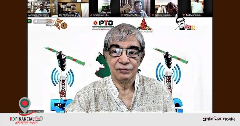 করোনা সংক্রমণ বিস্তার - রোধে সম্মিলিত উদ্যোগে অপরিহার্য : মোস্তাফা জব্বার
