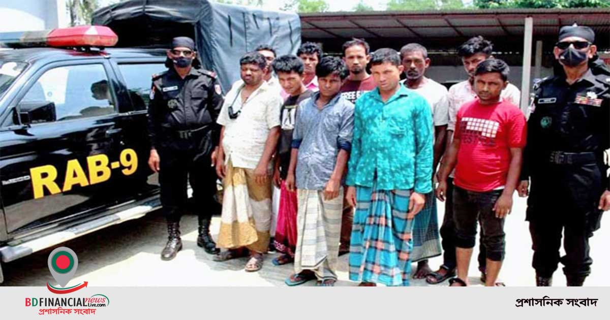 র্যাবের অভিযানে ৬টি সিএনজিসহ ১০ জন গ্রেফতার