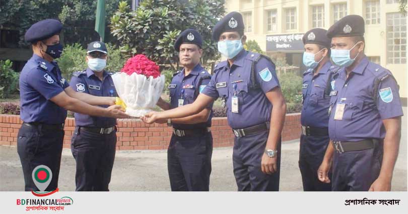 বঙ্গবন্ধু সেতু পূর্ব থানা পরিদর্শনে টাঙ্গাইল পুলিশ সুপার