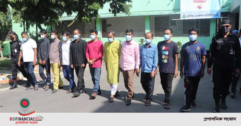 র‌্যাবের অভিযানে ১১ জন গ্রেফতার