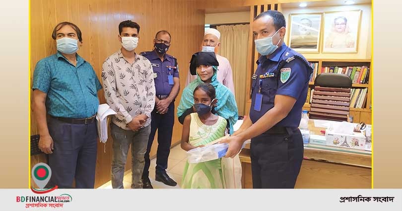 জ্যোৎস্নার স্বপ্ন লালিত হচ্ছে হবিগঞ্জের এসপির সহায়তায়
