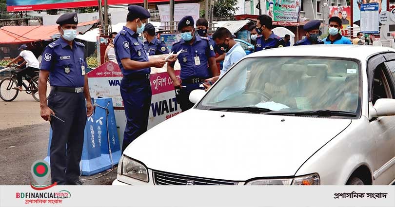 দায়িত্বশীল ভূমিকা পালন করছে পিরোজপুর জেলা পুলিশ