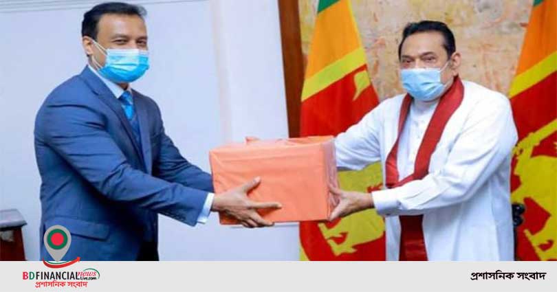 শ্রীলঙ্কার প্রধানমন্ত্রীর কাছে শেখ হাসিনার উপহারের আম হস্তান্তর করা হয়েছে