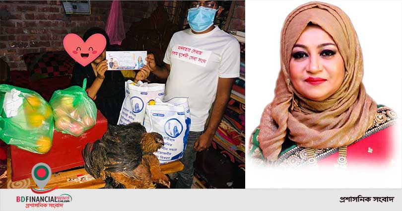 মহিলা আওয়ামী লীগ নেত্রীর চিকিৎসায় এমপি পত্নী মিসেস সারমিন সালামের সহায়তা