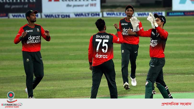 দ্বিতীয় টি-টোয়েন্টিতে ৫ রানে টাইগারদের জয়