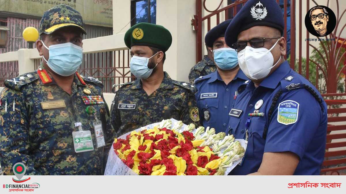 শেরপুর জেলা আনসার ভিডিপির নব-নির্মিত গেইট ও আনসার ব্যারাকের শুভ উদ্বোধন