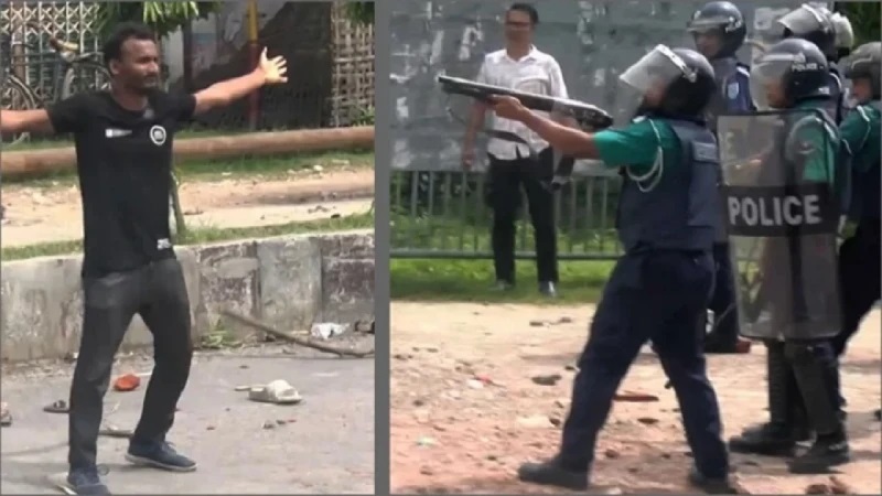 আবু সাঈদের শরীরে গুলির অসংখ্য চিহ্ন, ময়নাতদন্তে যা জানা গেল