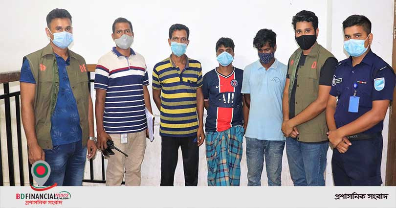 টাঙ্গাইলে ডিবি কর্তৃক হত্যা মামলার ৩ আসামি গ্রেফতার