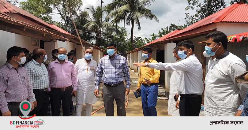 ত্রিশালে বিভিন্ন উন্নয়ন কর্মকান্ড পরিদর্শনে ময়মনসিংহের ডিসি এনামুল হক