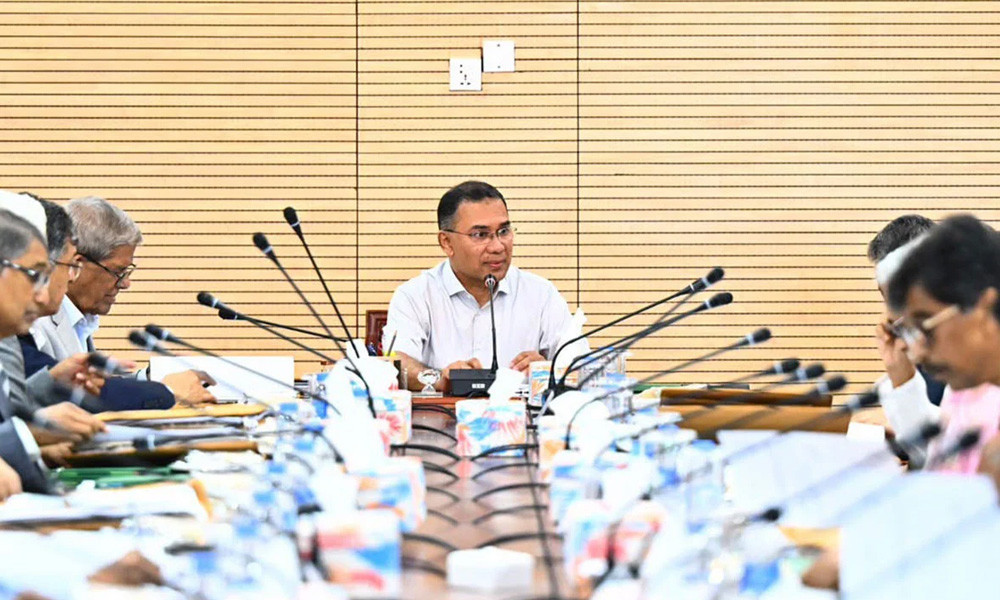 প্রধানমন্ত্রীর সভাপতিত্বে মন্ত্রিসভার বৈঠক